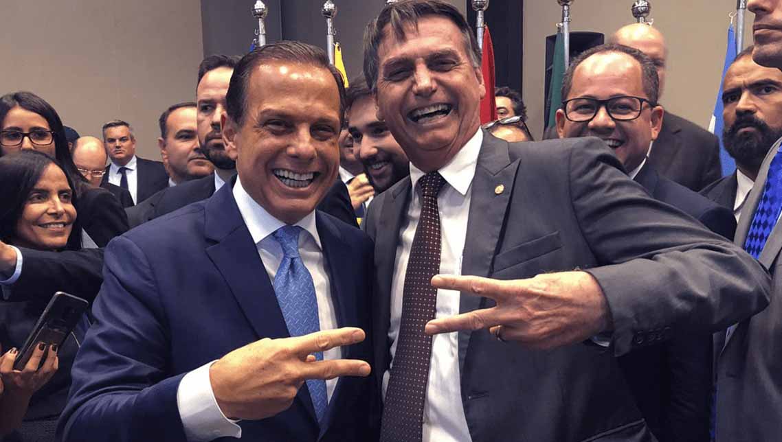 Bolsonaro quer Doria em 2022