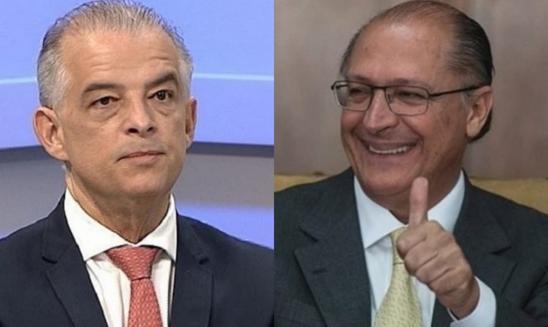 Alckmin promete trabalhar para eleger Haddad